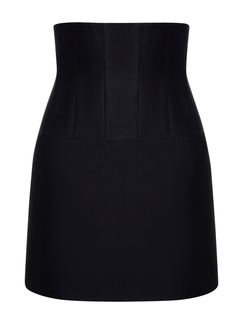 CORSET HIGH-WAIST MINI SKIRT