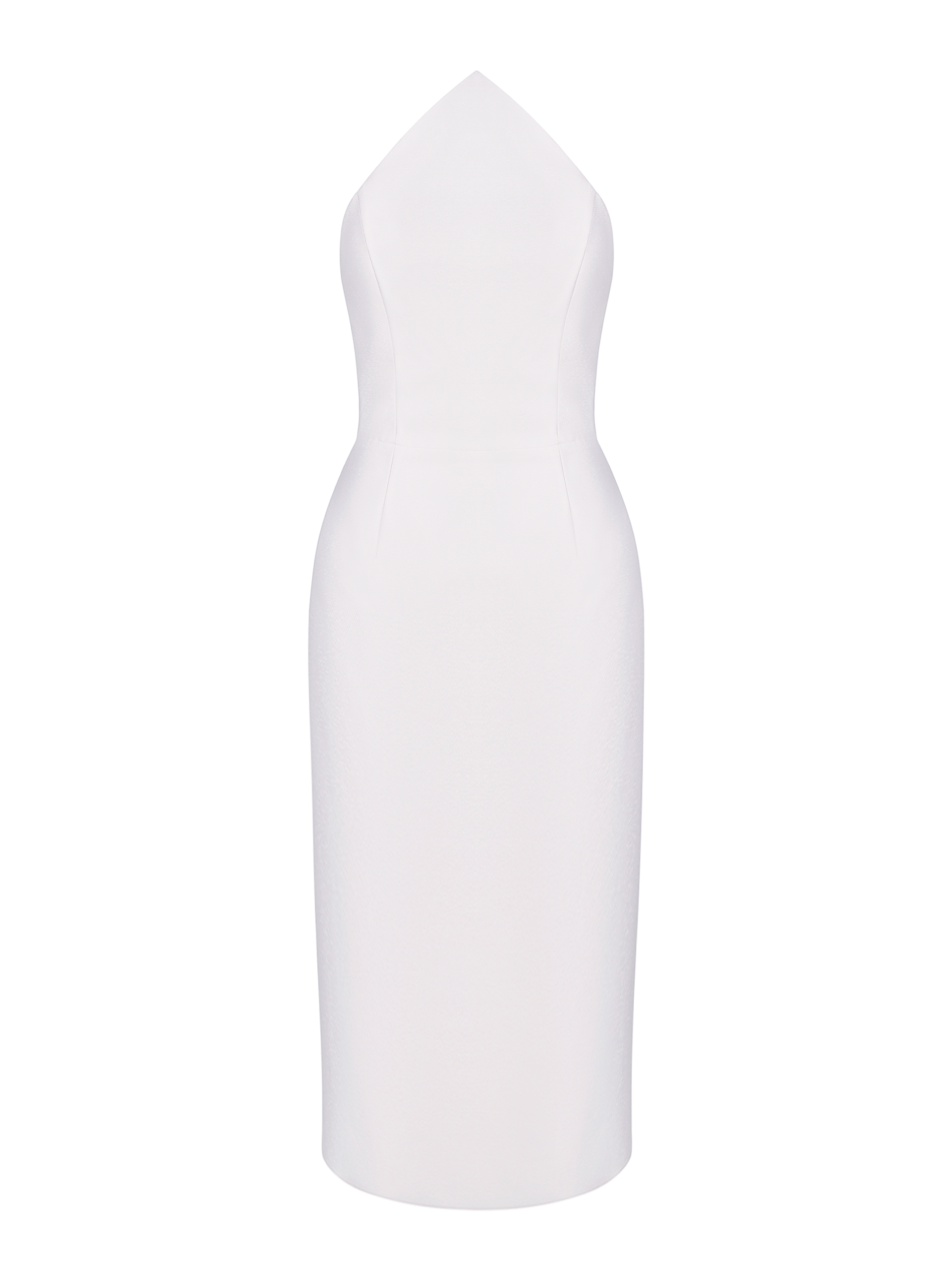 Strapless Midi Dress