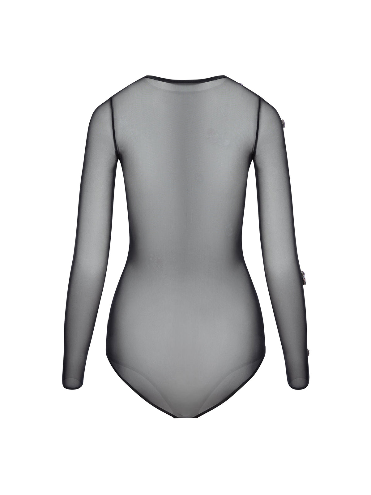 Embellished Mesh Bodysuit