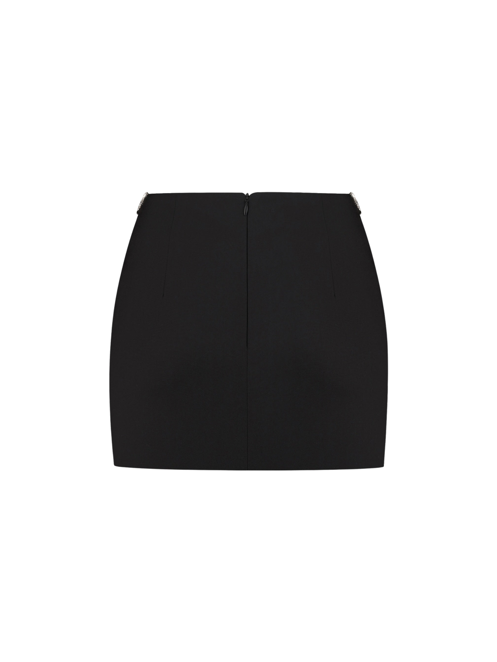 Cutout Crystal-Embellished Mini Skirt