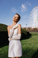 Crystal Opera Length Gloves
