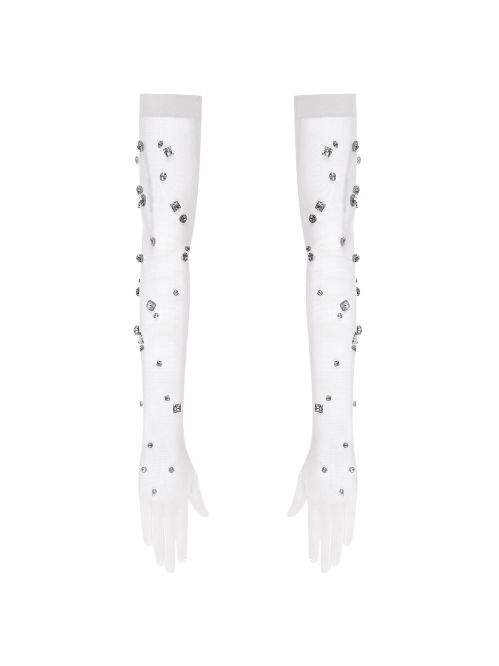 Crystal Opera Length Gloves