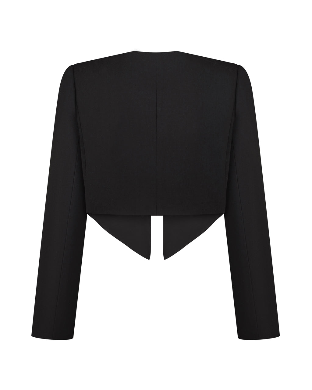 Cropped Crystal-Embellished Blazer