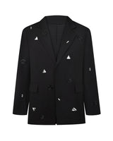 Oversized Embellished Blazer
