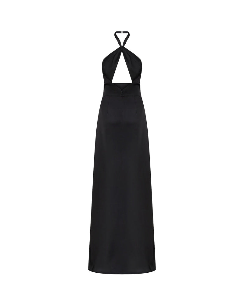 Embellished Cutout Maxi Dress