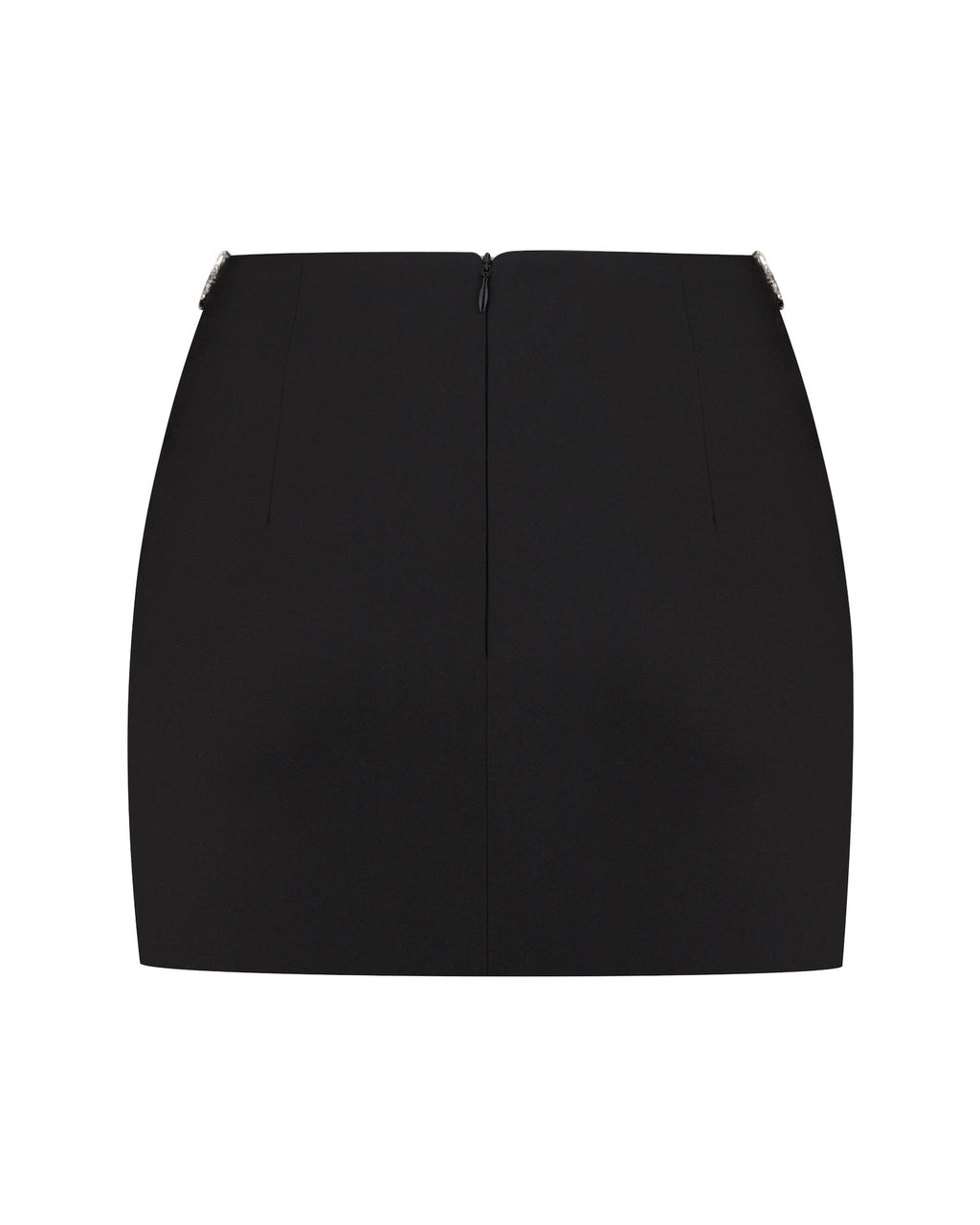 Cutout Crystal-Embellished Mini Skirt