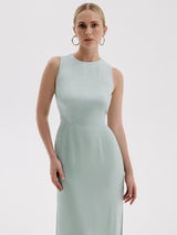 Celeste Crystal Column Gown