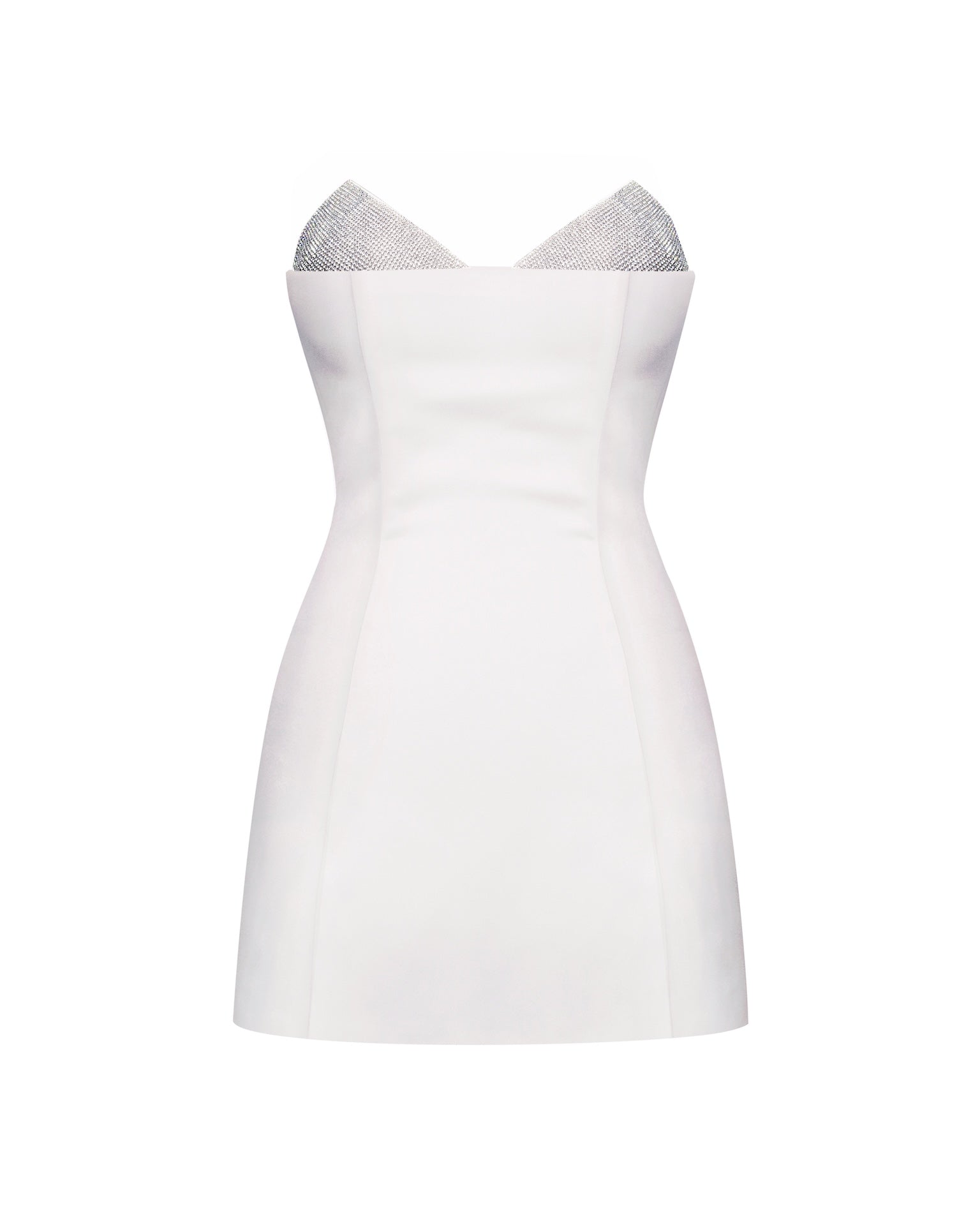 Rhinestone Detailed Mini Dress