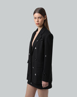 Oversized Embellished Blazer