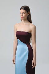 Two-Toned Maxi Dress