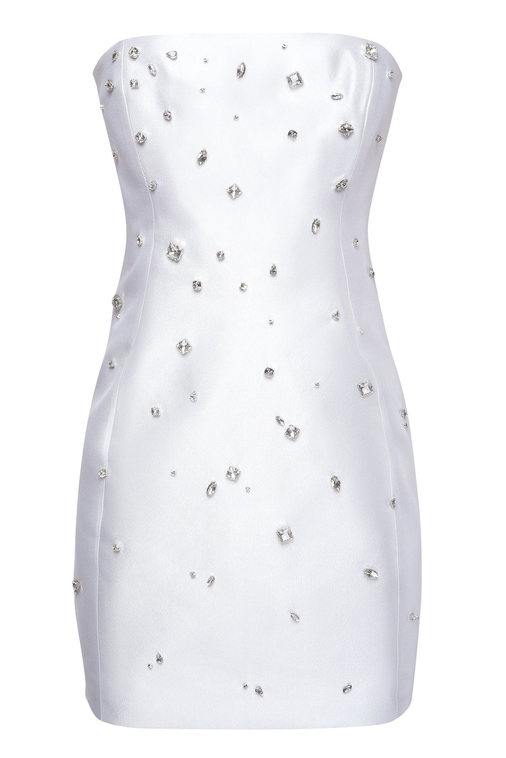 Crystal Strapless Mini Dress